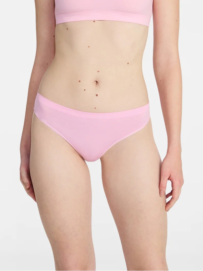 No Boundaries Seamless Thong Women's and Women's Plus, Sizes XS-XXXL | Walmart (US)