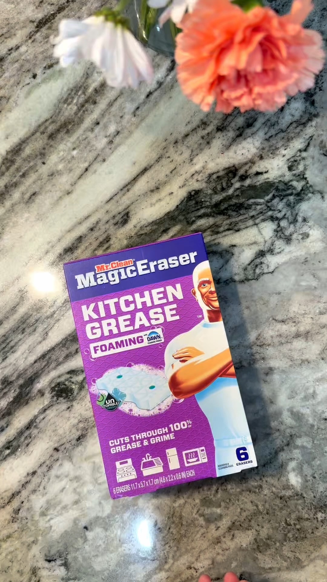 Perfect grease cleaner in the kitchen #magiceraser #mrclean #cleankitchen

#LTKHome