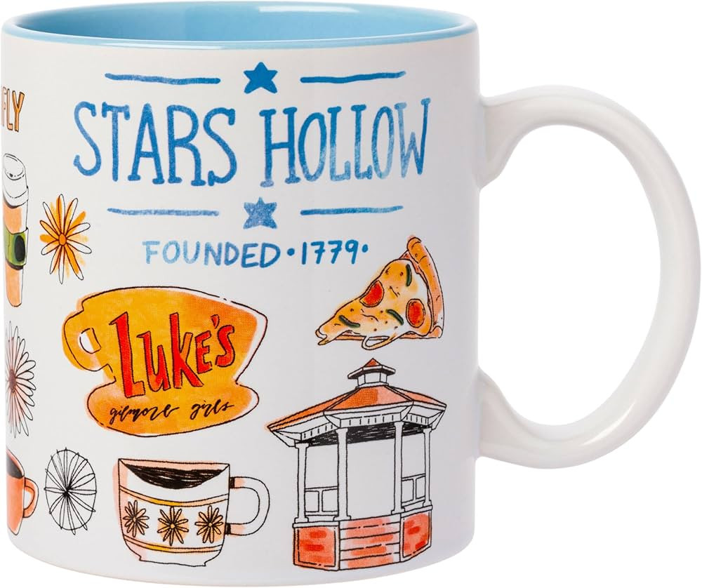Silver Buffalo Gilmore Girls Destination 20oz Ceramic Mug | Amazon (US)