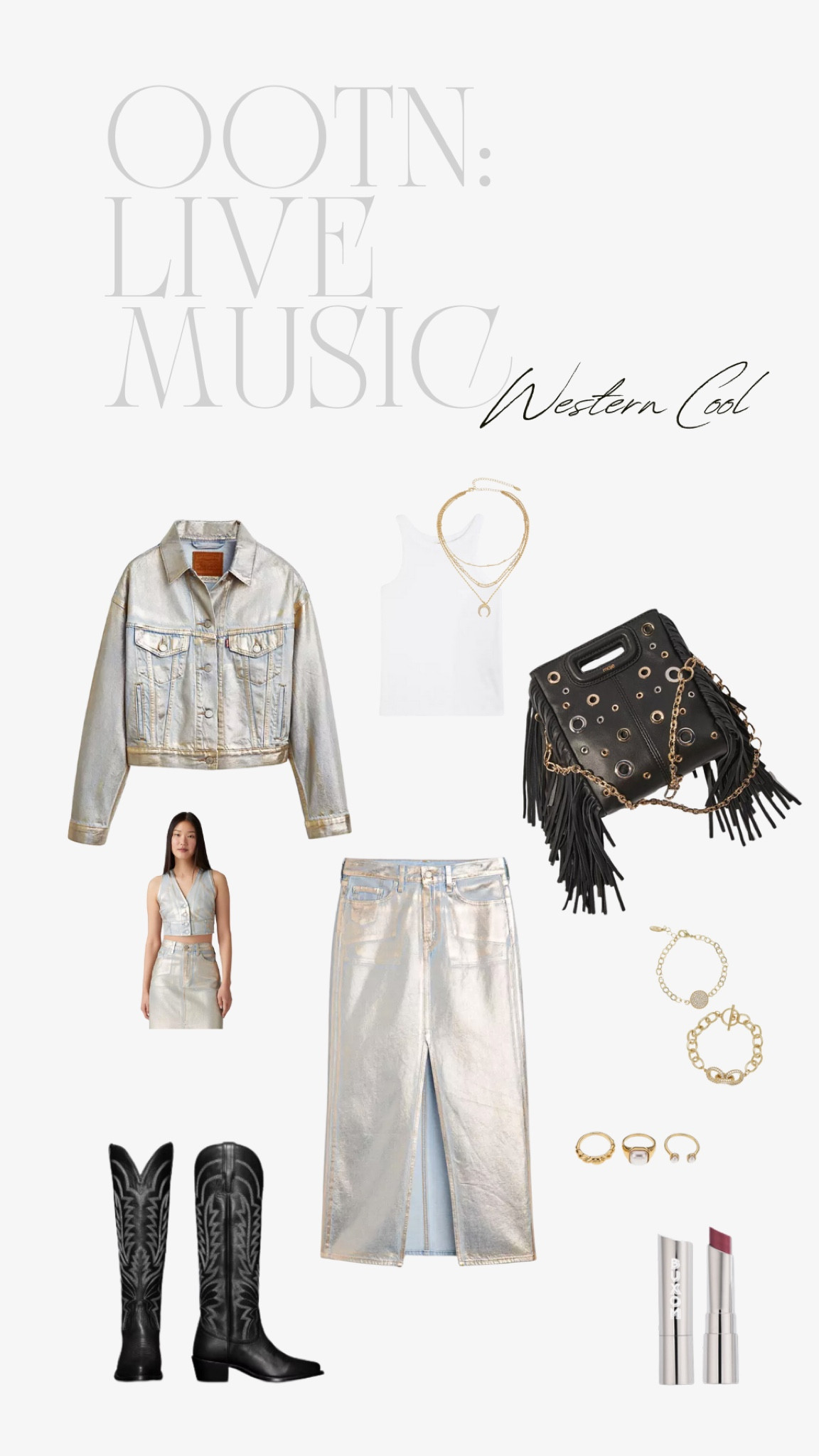 The perfect cool girl OOTN for some live music with a western vibe. Make purse is on a great sale rn, grab it while it’s still in stock! 

#LTKSaleAlert #LTKStyleTip #LTKMostLoved
