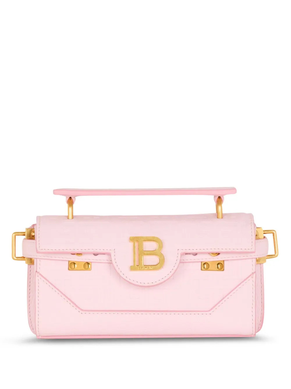 Balmain B-Buzz 19 Leather Tote Bag | Pink | FARFETCH | Farfetch Global