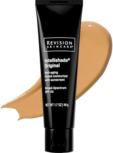 Revision Skincare Intellishade® Original SPF 45, Anti-Aging Tinted Sunscreen for Face, Daily Moi... | Amazon (US)