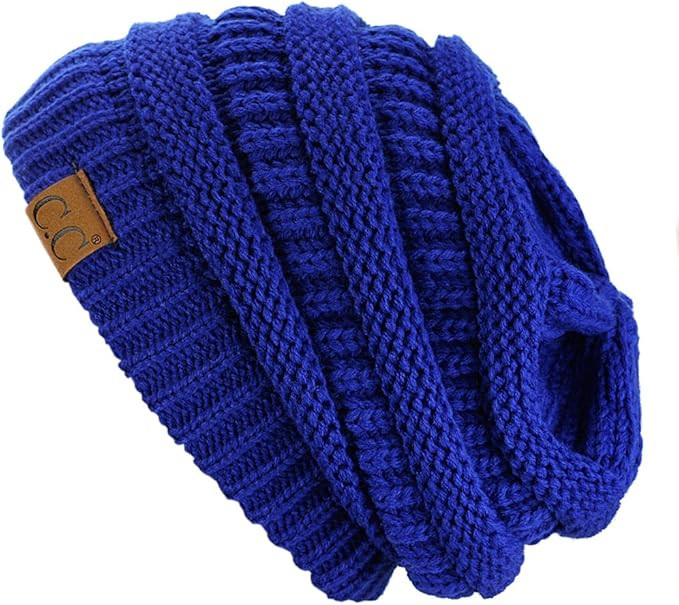 C.C Trendy Warm Chunky Soft Stretch Cable Knit Beanie | Amazon (US)