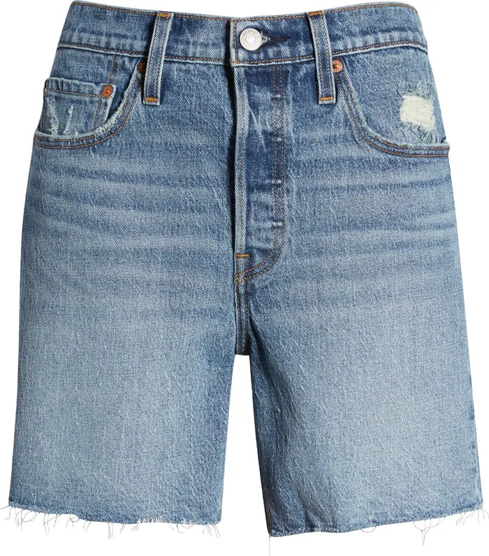 501® Mid Thigh Cutoff Denim Shorts | Nordstrom