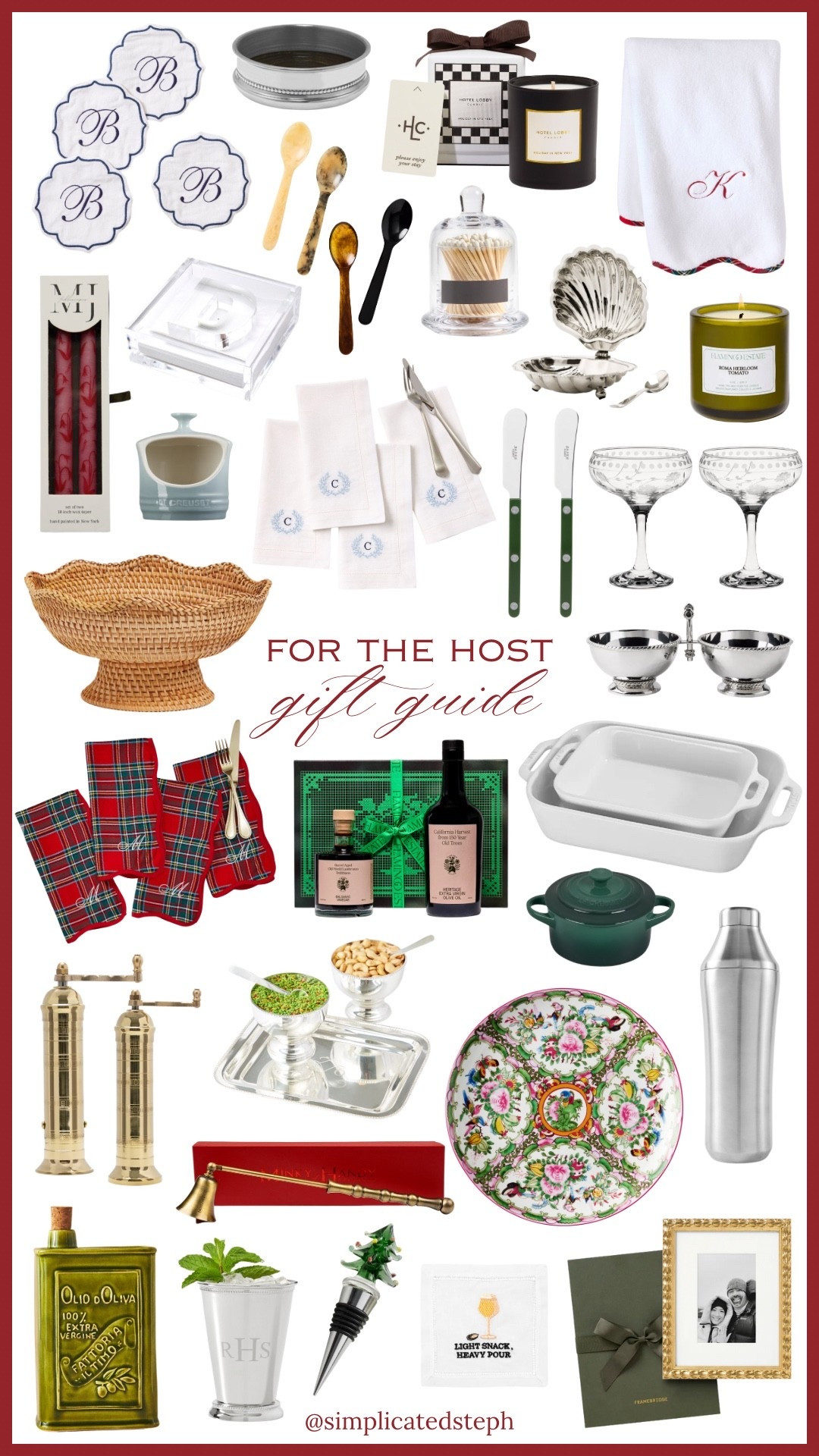Gift guide for the host 
Hostess gifts 
Gifts for the host 
Gift guide for the host 
Gifts for her 
Gift guide for her

#LTKHoliday #LTKGiftGuide #LTKSeasonal