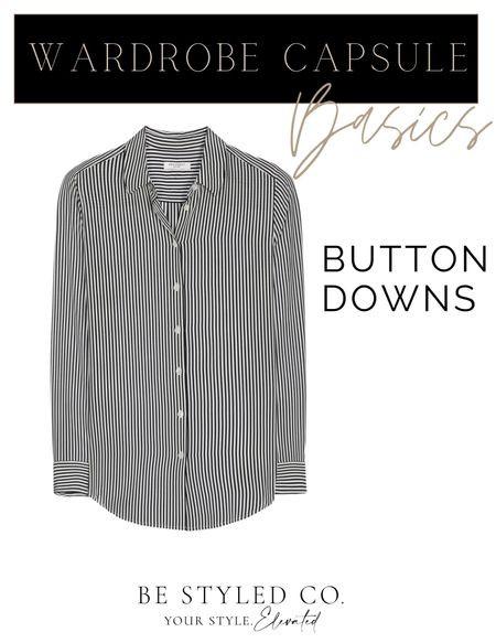 Wardrobe capsule - button down shirts / button up shirts 

#LTKunder100 #LTKFind #LTKworkwear