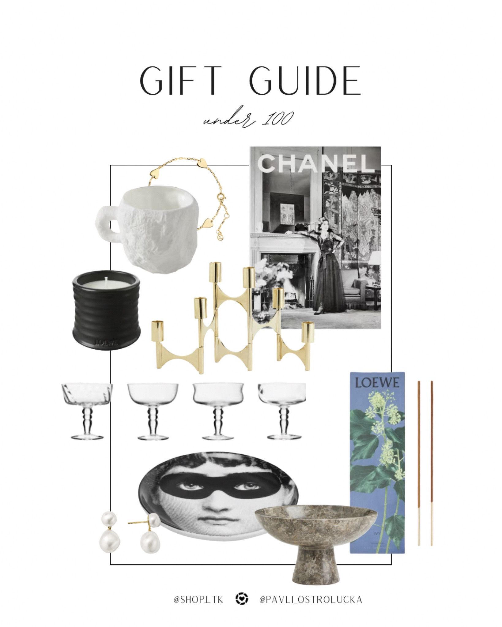 Christmas shopping Gift guide under 100 🫶🏼 already got candle holder, it’s such a minimal piece!

Chanel book, Loewe candle, home decor, gold candle holder, holidays gifts ideas

#LTKGiftGuide #LTKstyletip #LTKhome