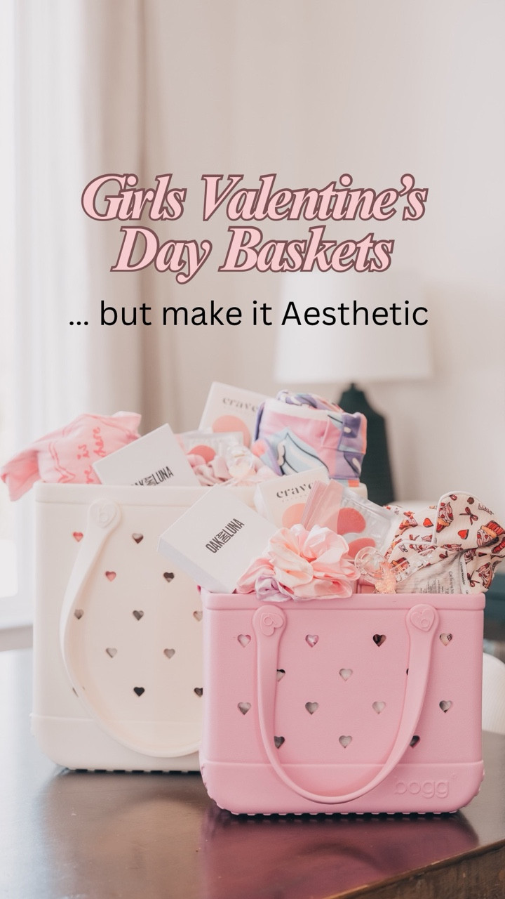 An aesthetic Valentine’s basket 🩷
I skipped the sweet treats this year and went with things they’ll actually use and love. Cozy pjs, everyday favorites, and all the pink.

I used Bogg Bags as the basket this year: bitty size for Marlee and baby size for Maya. Practical, cute, and perfect for their everyday things. I also added personalized necklaces from Oak and Luna, which made it feel extra special without being over the top.

If you’re putting together Valentine’s baskets for girls or tweens and want ideas beyond candy, everything is linked in my LTK 🩷

💗 save for later
💗 share with a mom who loves practical gifts



#LTKmomlife #LTKKids