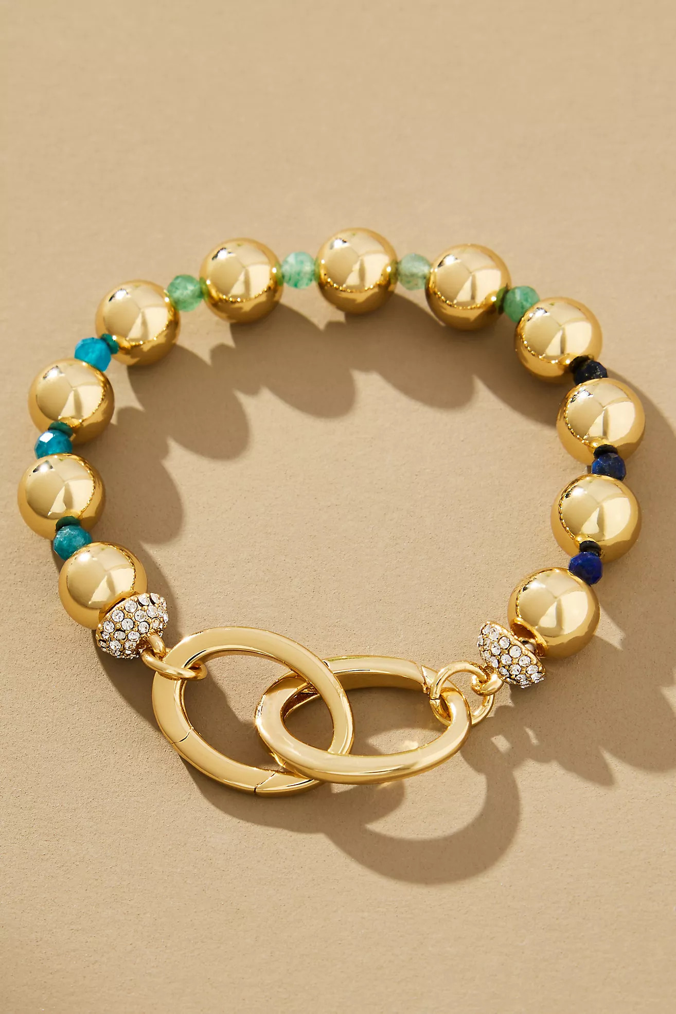 Multi-Bead Interlock Bracelet | Anthropologie (US)