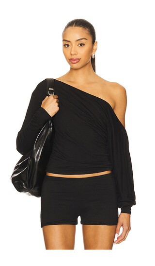 Matilda Top in Black | Revolve Clothing (Global)