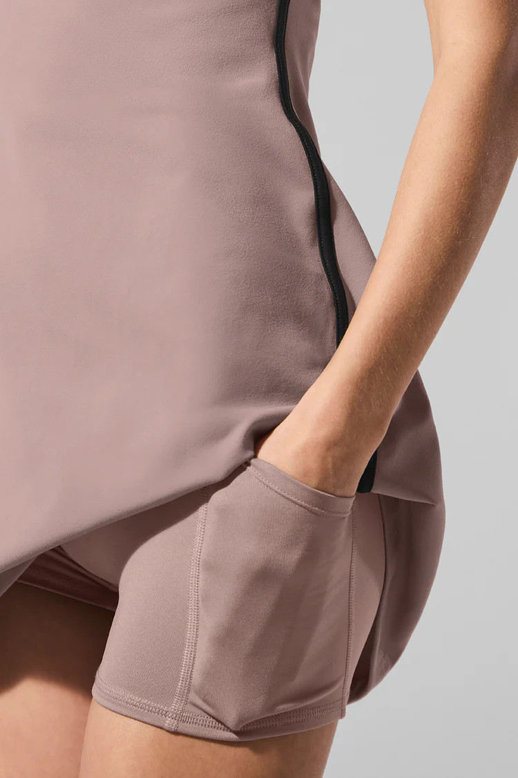 Airbrush Streamlined Dress - Black/White | Alo Yoga (US)