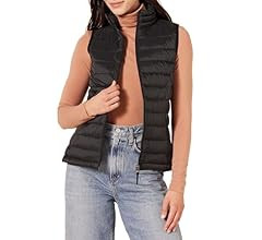 Amazon Essentials Women's Lightweight Water-Resistant Packable Puffer Vest | Amazon (US)