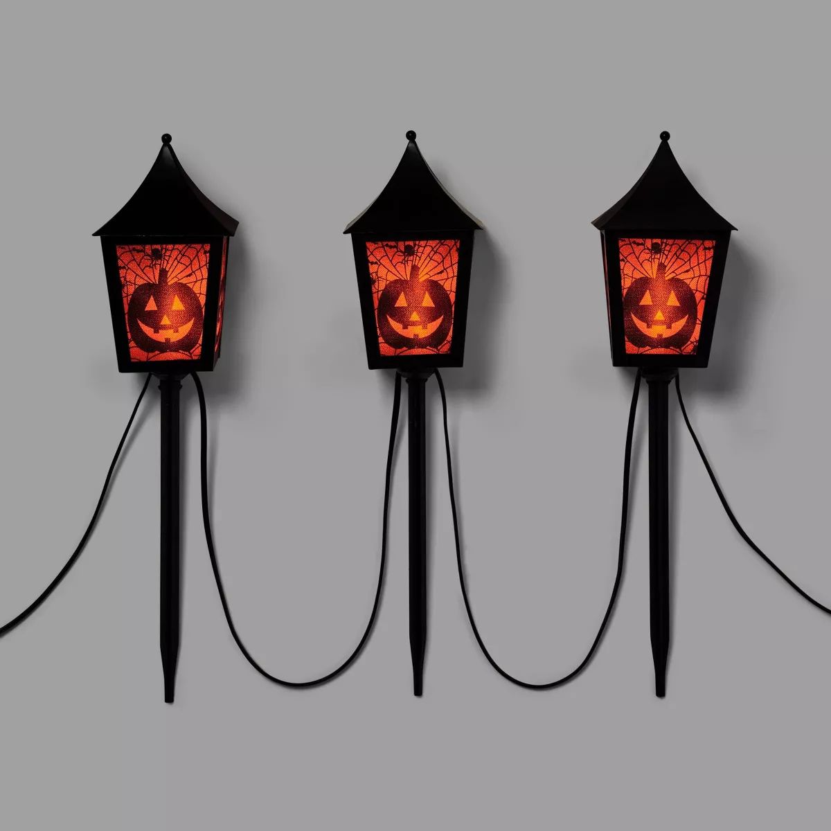 Jack-O'-Lantern Flicker Effect Halloween Novelty Incandescent Path Light - Hyde & EEK! Boutique... | Target