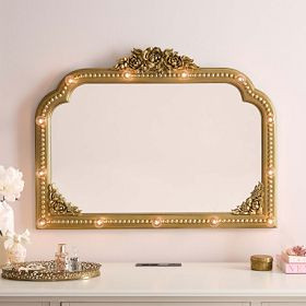 LoveShackFancy Marquee Over-the-Dresser Mirror (36"x27") | Pottery Barn Teen