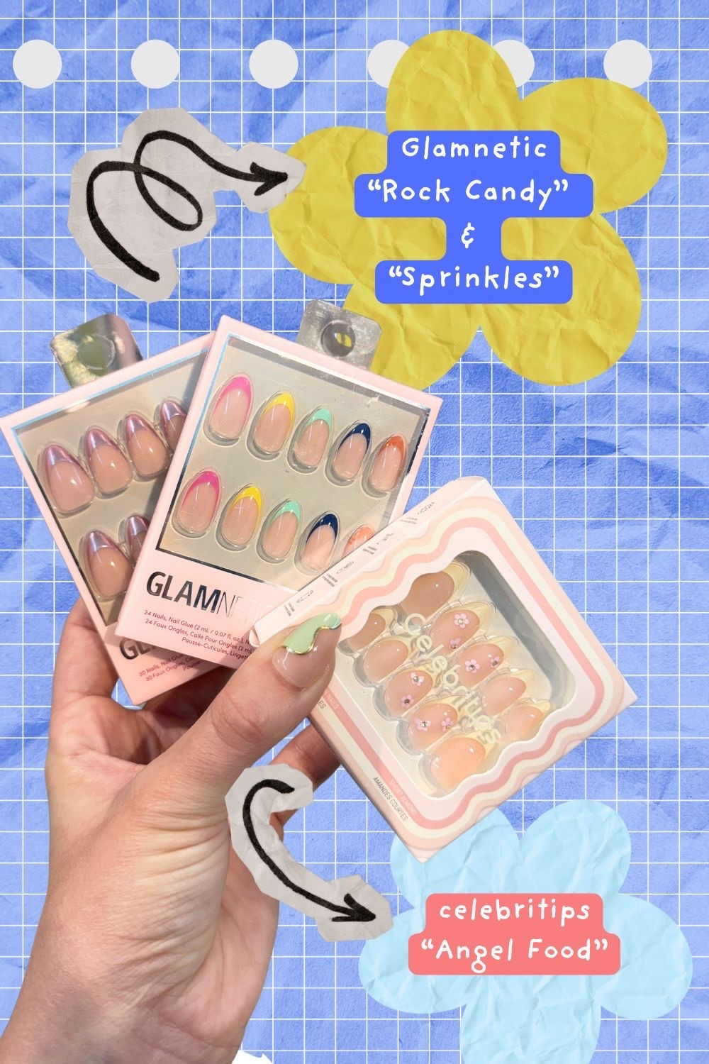 POV: press on nails have you in a chokehold. 

That feeling when you stopped paying $60+ for your manicure and switched to press-ons that actually stay on 💅✨

Glamnetic + Celebritips have me in a chokehold and have for YEARSSSSSS! I love their cute designs, they are insanely durable, and they last 2–4 WEEKS (even when I’m on set shooting and styling, using my hands nonstop)

like??? salon who???

Found these at Marshall’s but linked all of them for you if you want to shop online! 

#pressonnails #glamnetic #nailfinds #beautyhacks #longlastingnails @glamnetic @celebritips_official @marshalls

#LTKgrwm #LTKootd #LTKselfcare