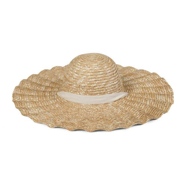 lack of color women's scalloped dolce hat | minnow