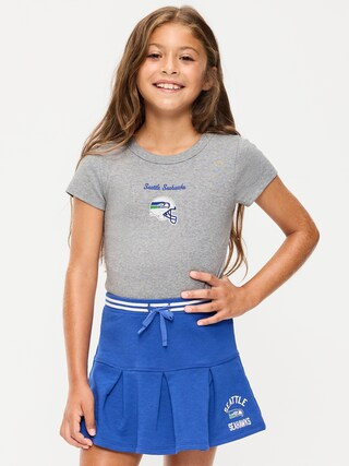Seattle Seahawks Fitted Graphic T-Shirt for Girls | Old Navy (US)