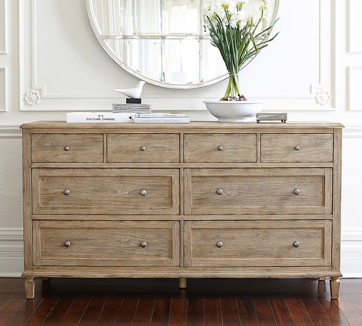 Sausalito 8-Drawer Wide Dresser | Pottery Barn (US)