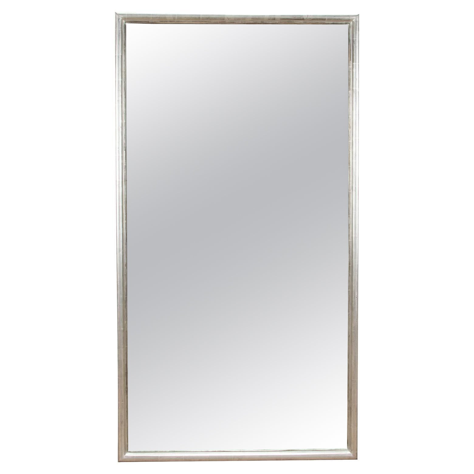 19th Century French Silver Gilt Bistro Mirror | 1stDibs