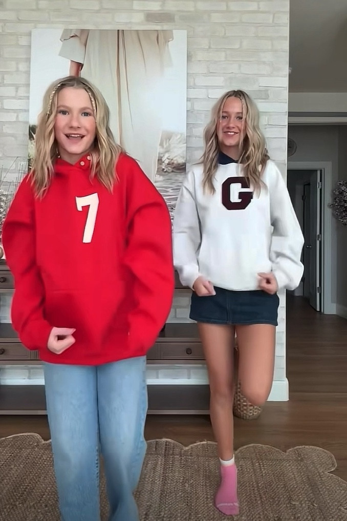 Sporty OOTDs ❣️ Shop our fall outfits! PresLee’s hoodie from Essentials Clothing

#LTKFindsUnder100 #LTKU #LTKVideo