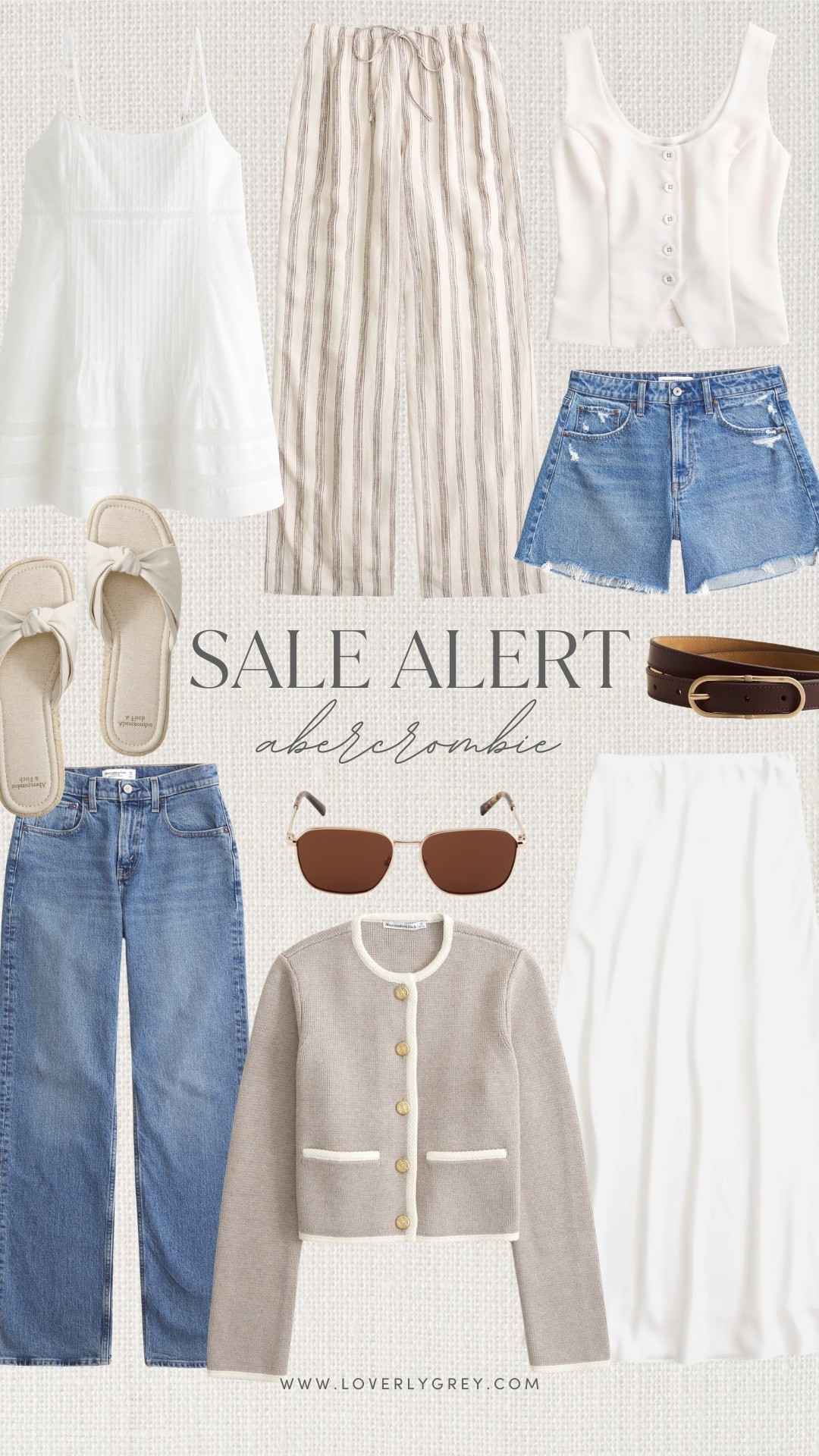 Use my code AFLOVERLY for 20% off your order at Abercrombie when you spend $125! Definitely worth picking up some timeless staples at a great price!

Loverly grey, Abercrombie finds, timeless capsule wardrobe, spring outfit ideass

#LTKootd #LTKgrwm #LTKSaleAlert