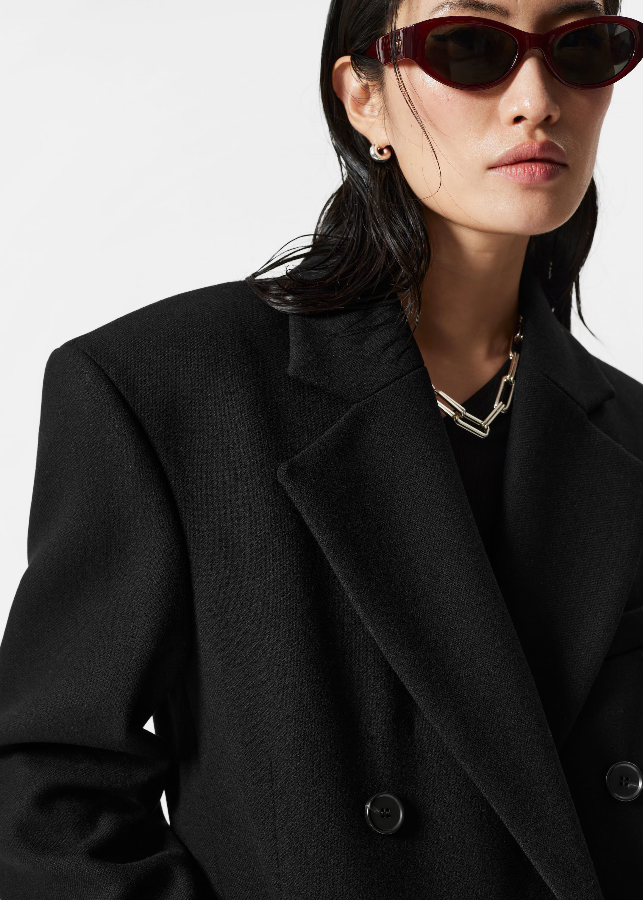 Long Wool Coat - Black - Coats - & Other Stories NL | & Other Stories EU