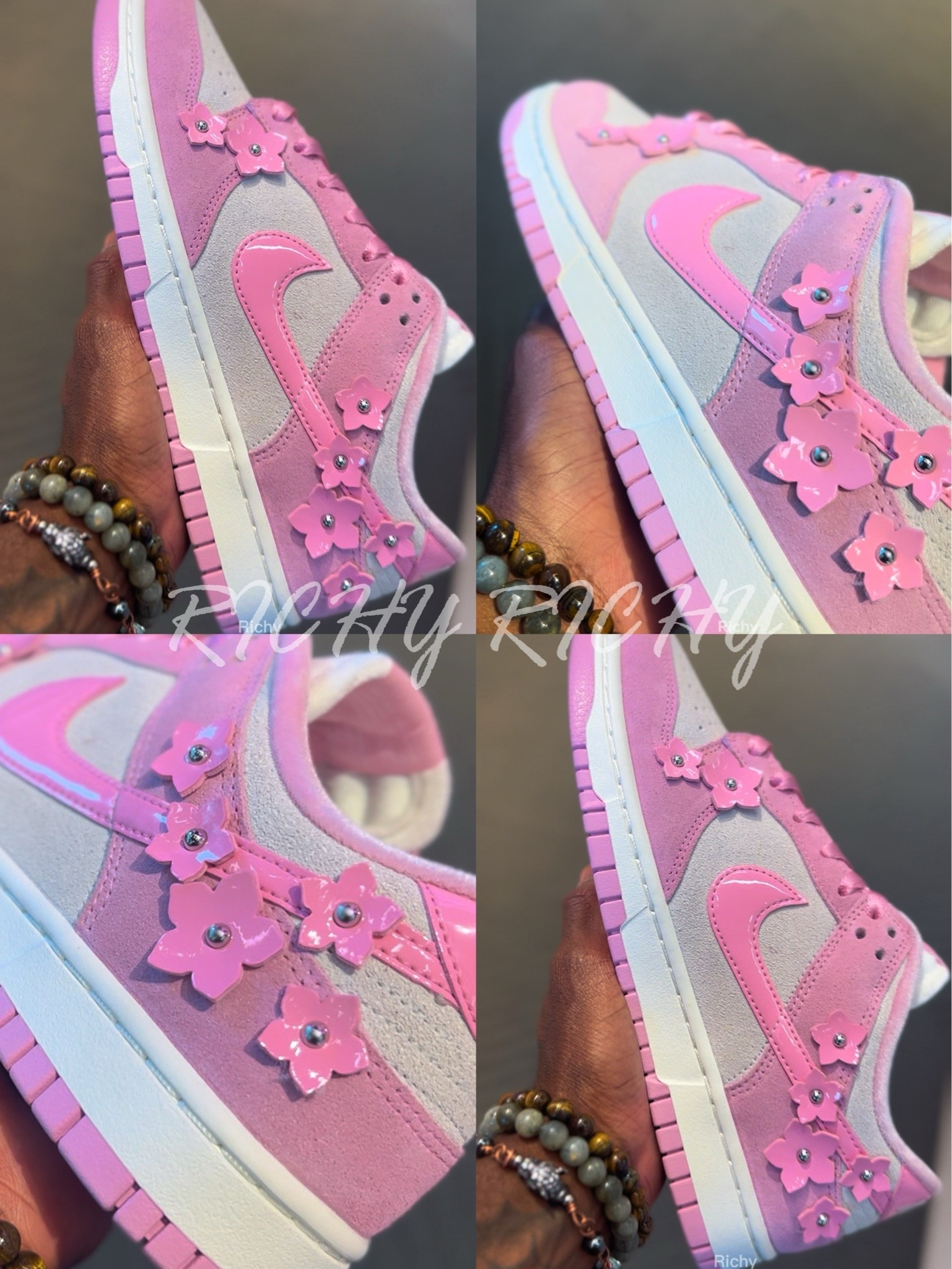 Girlies who love #pink 💕💕 #dunks #shoes #sneakers