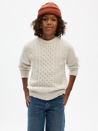 Kids Cable-Knit Sweater | Gap (US)