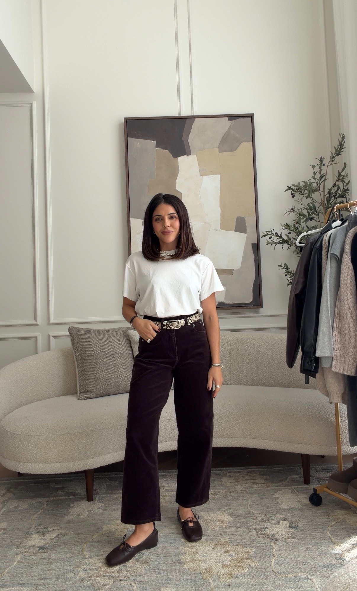 15% off with code GIULIANIXSPANX for new customers 
Top - small
Jeans - XS petite 

#LTKfall #LTKcanada #LTKworkwear