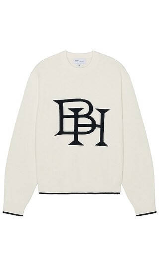 Crew Neck Sweater in Ivory | Revolve Clothing (Global)