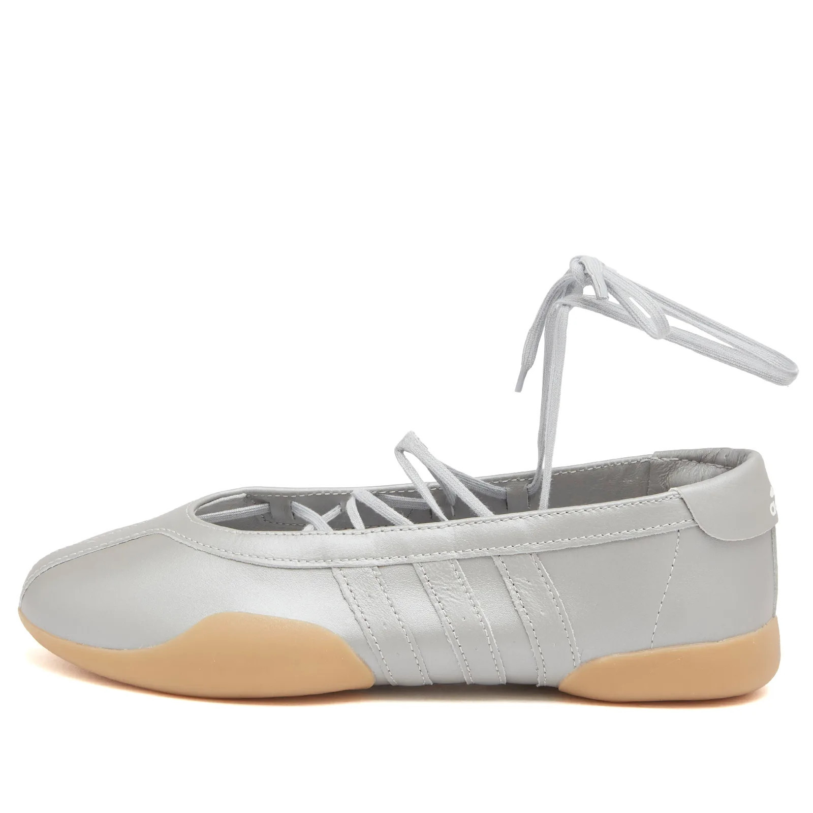 Adidas Women's W Taekwondo Mei Ballet Shoe in Silver Met/Gum, Size UK 3.5 | END. Clothing