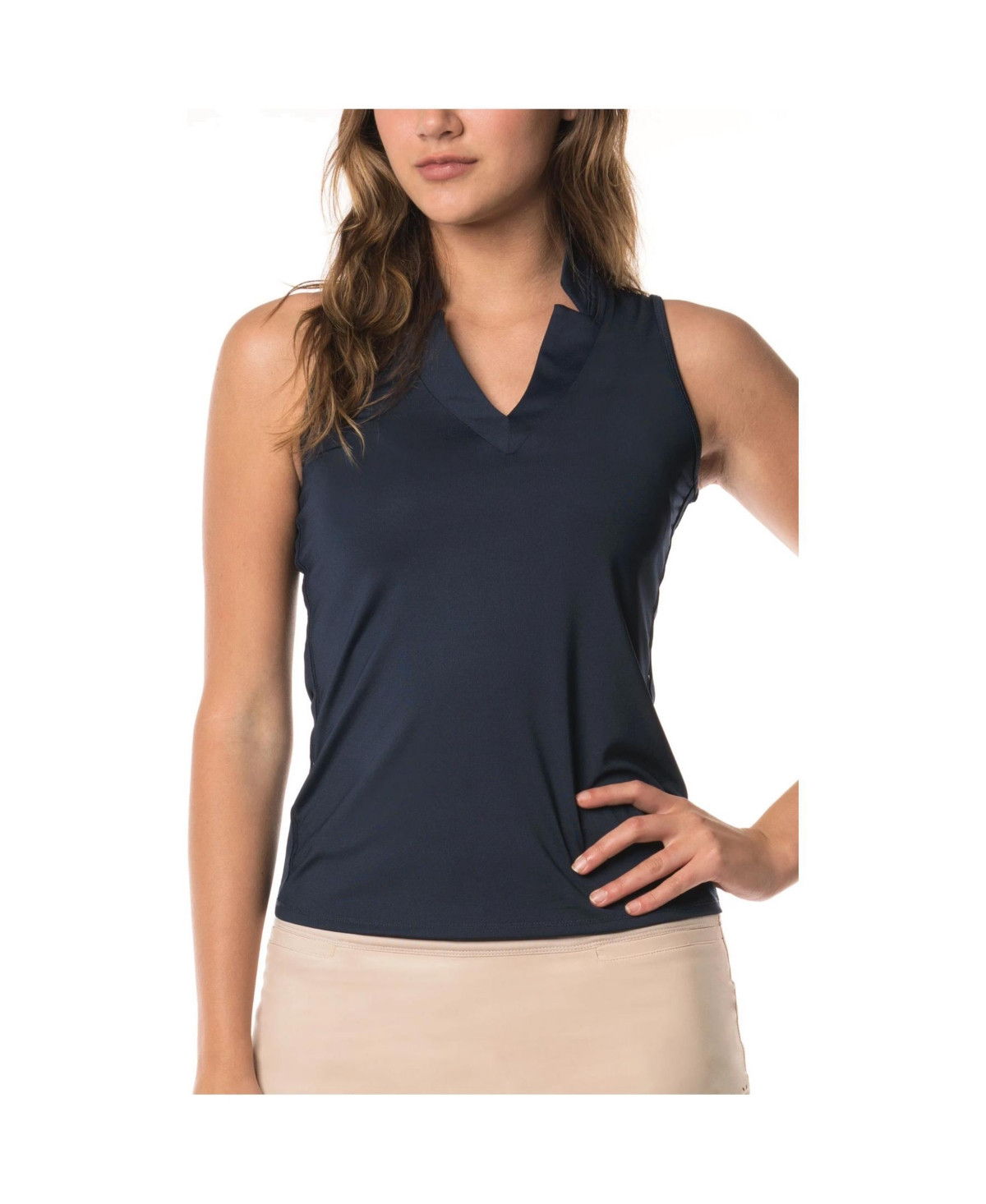 Lucky in Love Chi Chi Womens Golf Tank Top - Midnight | Macy's