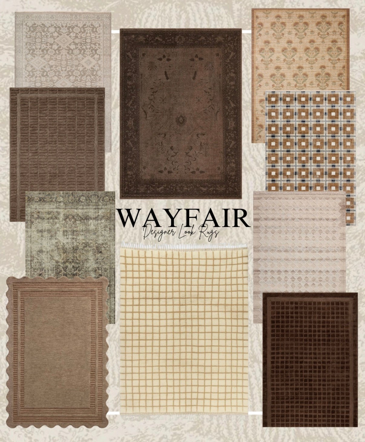 My top my @Wayfair rugs are part of of Way Day and honestly one of the best times to invest in a statement foundation piece. Up to 80% off + free shipping, but only for a few days (4/25–4/27) 🙌

#ad #wayfairpartner #wayfair #wayday