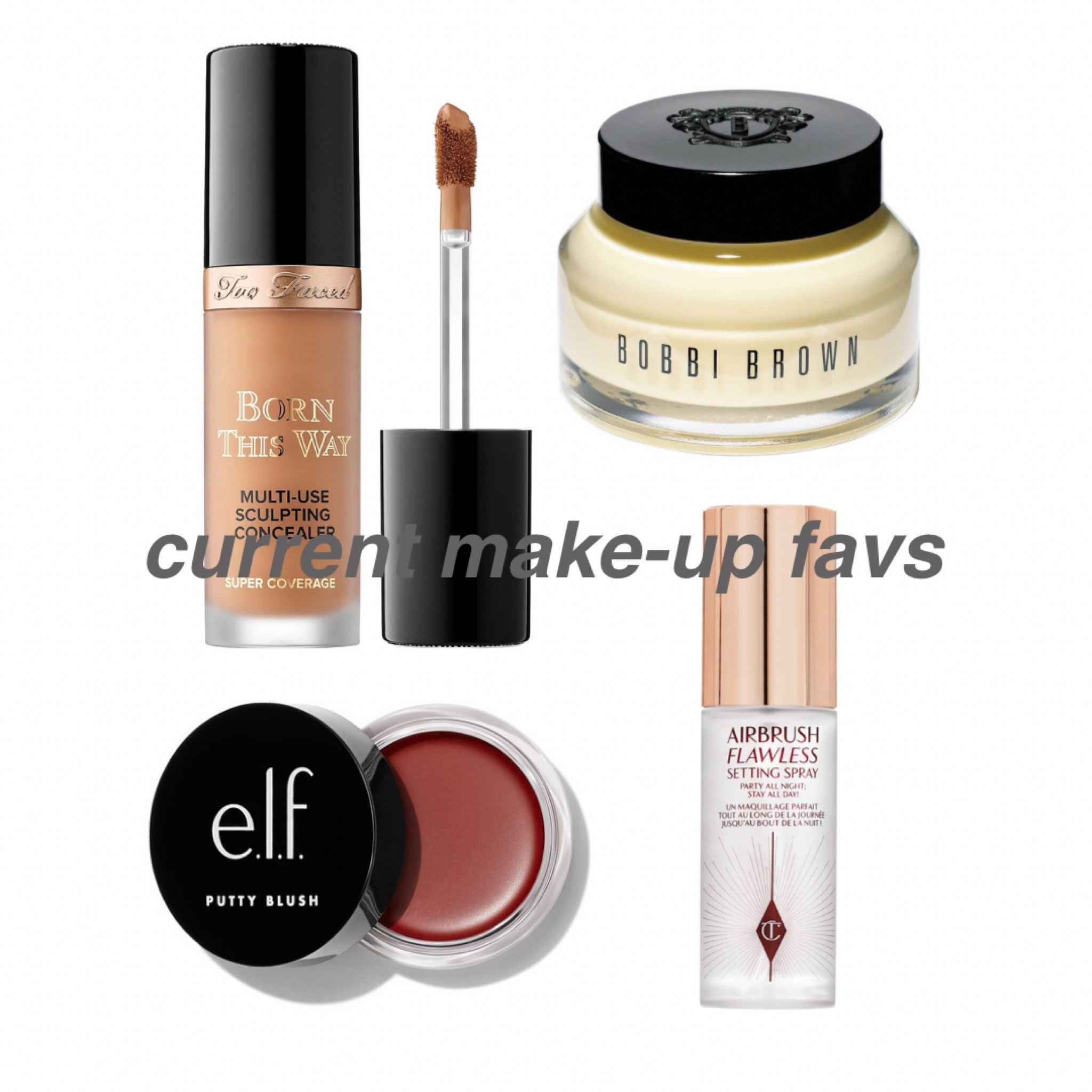 I absolutely cannot not do my make up without these 4 products right now! I use both shades chai and butterscotch in the born this way concealer. 

#LTKfindsunder50 #LTKbeauty #LTKstyletip