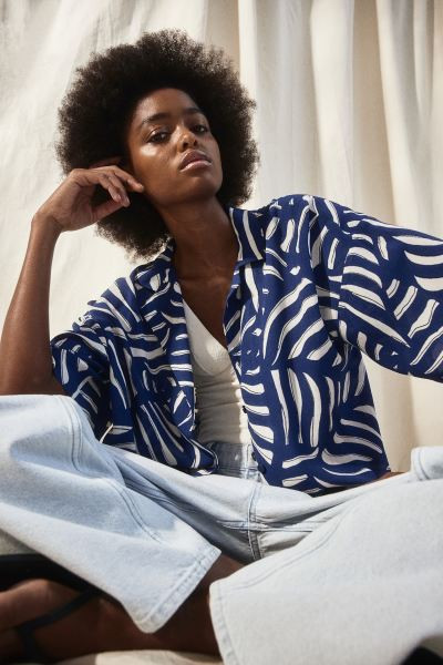 Oversized Resort Shirt | H&M (US + CA)