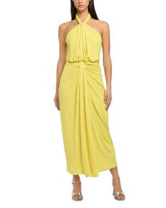 Kaily Twist Halter Midi Dress | Bloomingdale's (US)