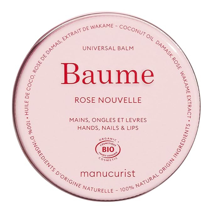 Manucurist Organic Hand Balm – Multi-Purpose 100% Organic Hand & Nail Lip Treatment – Coconut... | Amazon (US)