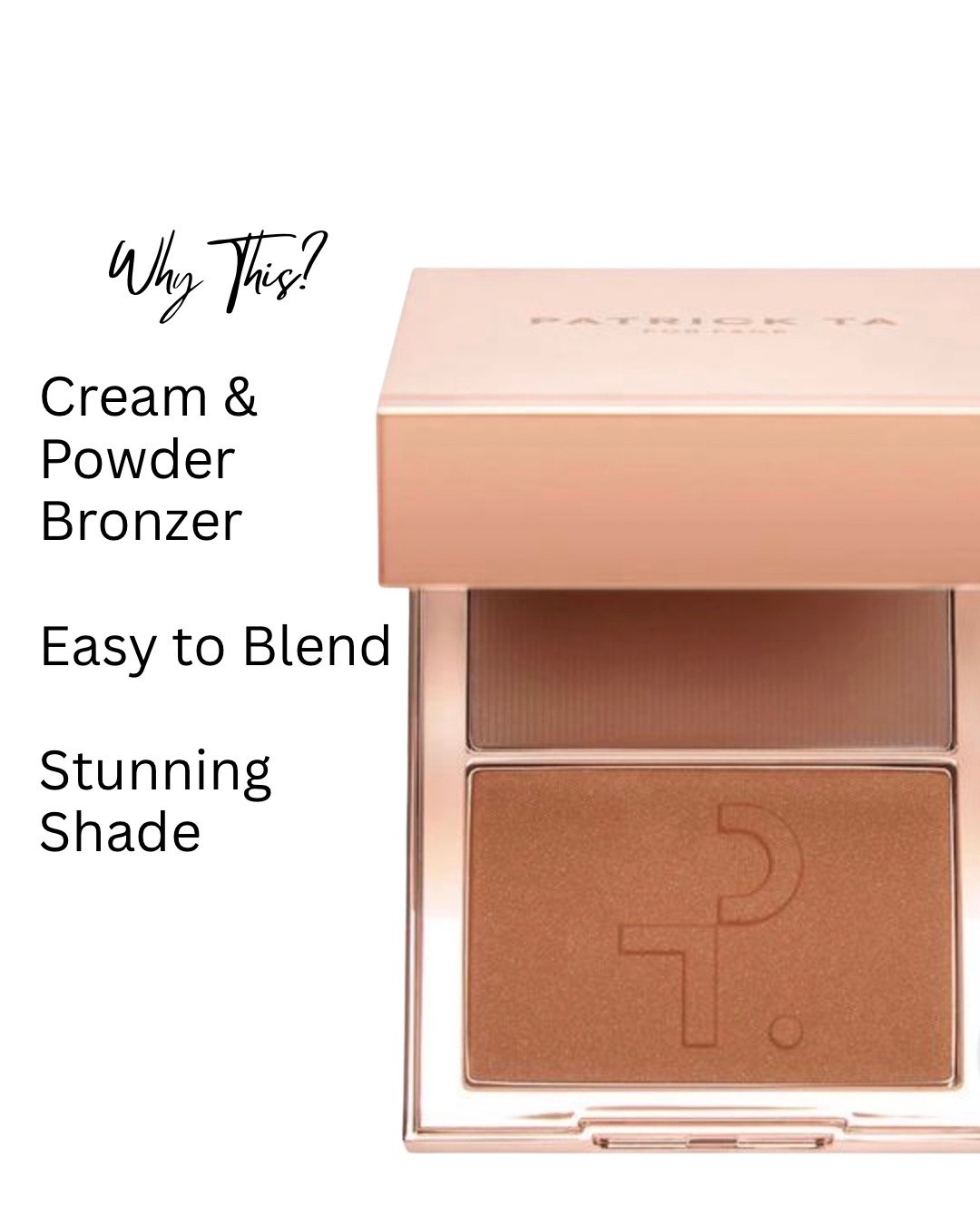 The secret to seamless, sculpted skin 🤎
This cream and powder bronzer duo blends effortlessly and adds natural dimension.
Perfect for warm bronzed makeup looks and soft contour.

#patrickta #creambronzer #bronzedskin #makeuptips #glowyskin


#LTKWedding #LTKgrwm #LTKBeauty