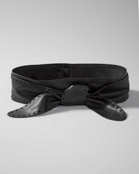 Soft Studded Obi Belt | White House Black Market