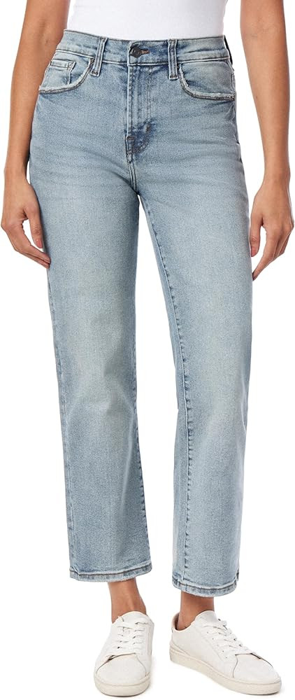 kensie Jeans for Women The Ella High-Rise Straight Leg 27-Inch Inseam, Sizes 0-16 | Amazon (US)