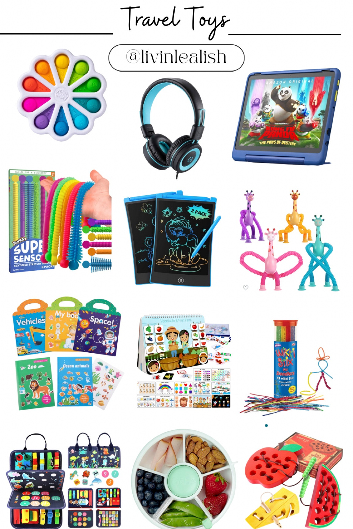 Travel toys for the car! Perfect for all the road-trips this holiday season! #traveltoys 

#LTKkids #LTKbaby #LTKfindsunder50
