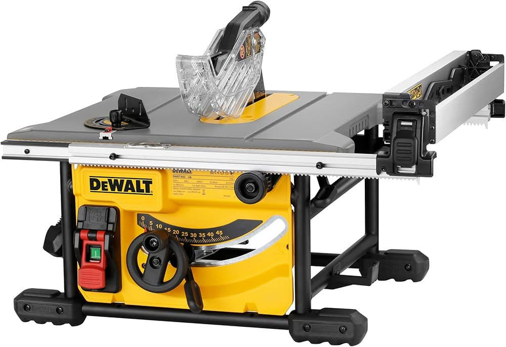 DEWALT Table Saw for Josites, 8-1/4 Inch, 15 Amp (DWE7485) | Amazon (US)