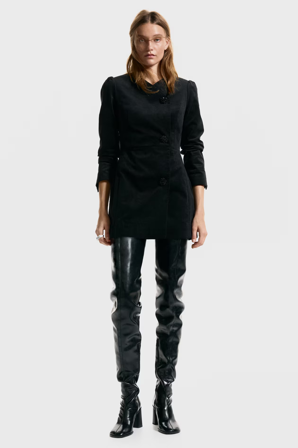 Velvet Jacket Dress | H&M (US + CA)