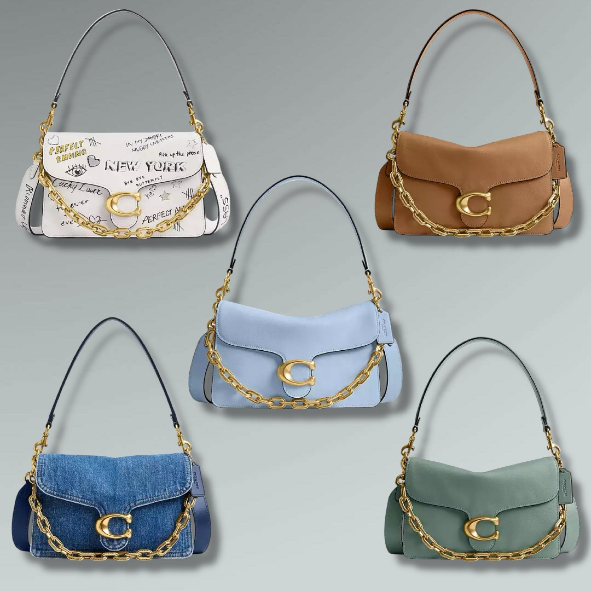 Mixing practicality with style with the Coach Chain Tabby Shoulder Bag 

#LTKStyleTip #LTKItBag