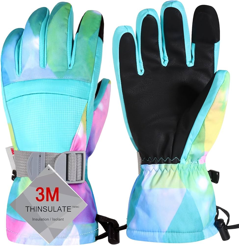 Ski Gloves, Warmest Waterproof and Breathable Snow Gloves for Cold Weather, Fits Both Men & Women... | Amazon (US)
