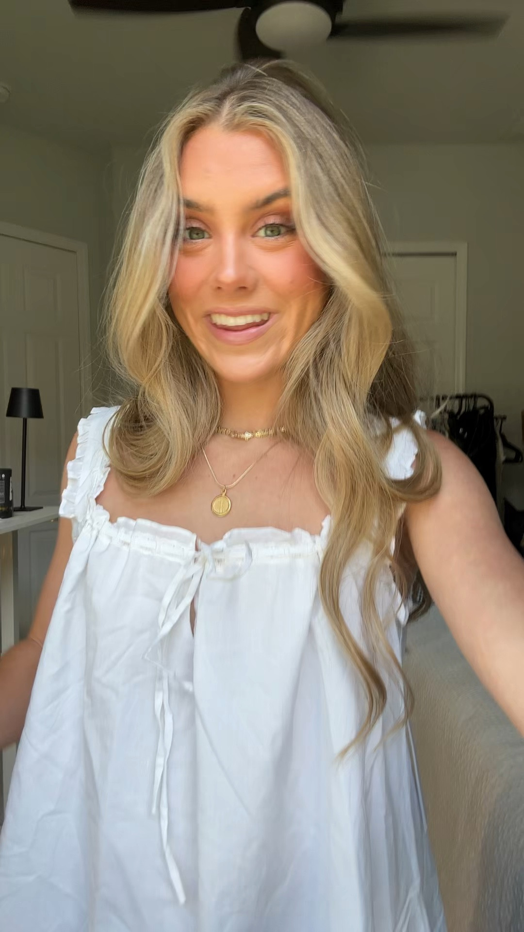 Princess Polly size 2 white mini dress. Embroidered detail mini dress
Square neck, front tie, keyhole detail, fixed straps, relaxed fit
Non-stretch material, fully lined
Main: 100% reclaimed cotton
Lining: 100% cotton

#LTKSeasonal #LTKgrwm #LTKootd