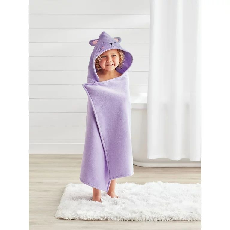 Your Zone Kids Cat Cotton Hooded Towel | Walmart (US)