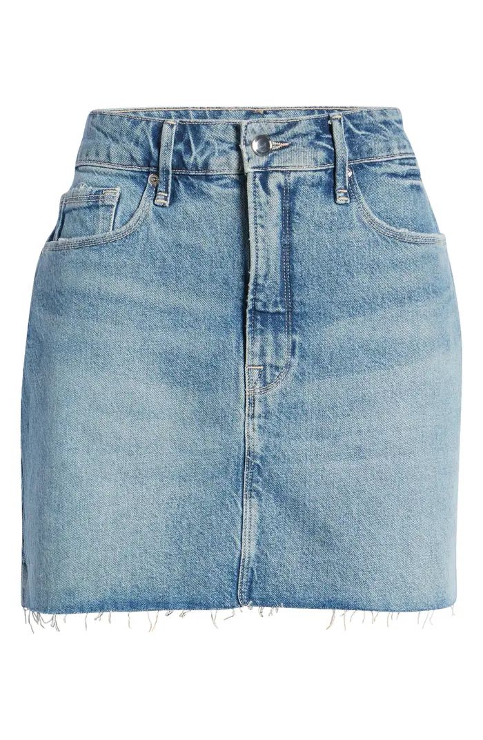 Good Waist Denim Miniskirt | Nordstrom