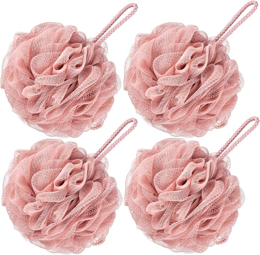VANZAVANZU Badeschwamm Luffa, groß, 80 g, Duschschwamm, Körperschrubber, Netz-Pouf für Damen u... | Amazon (DE)