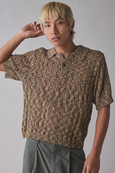 OBEY Andre Short Sleeve Polo Sweater | Urban Outfitters (US and RoW)